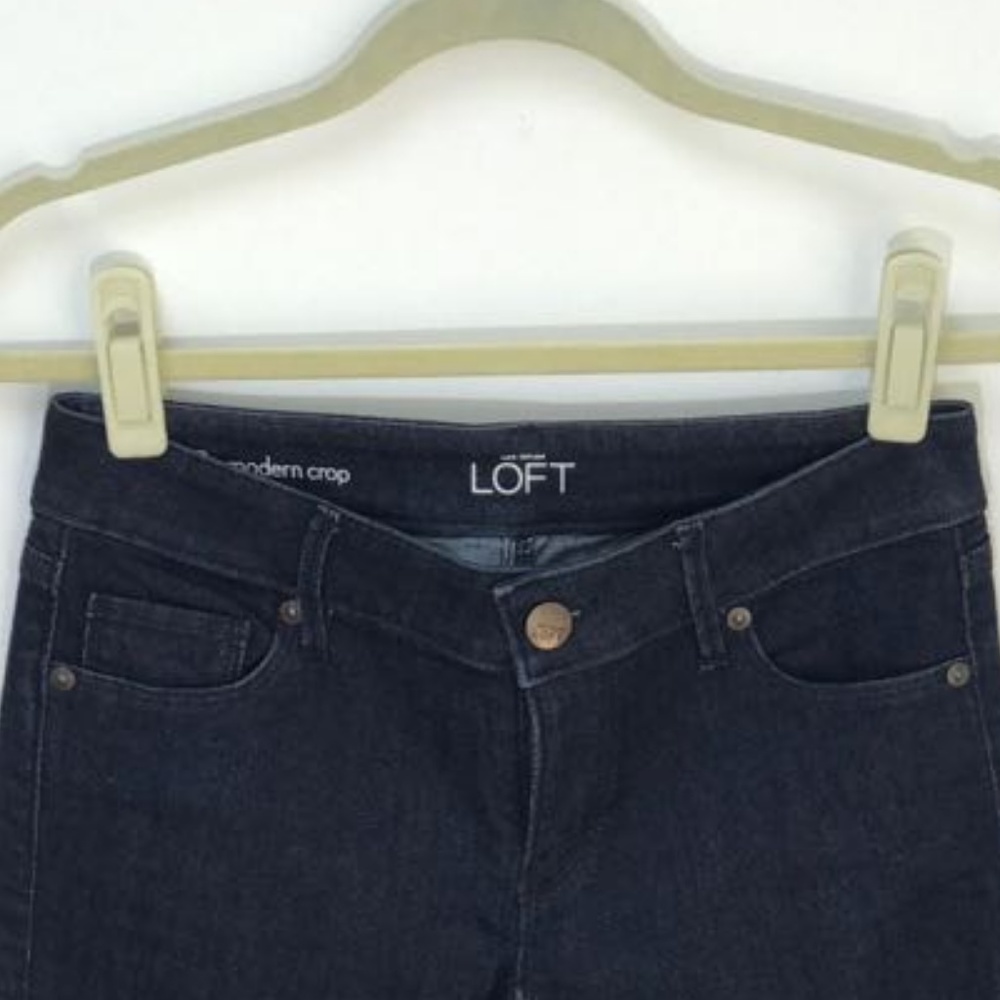 SUMMER CLEARANCE Loft Modern Crop Jeans 26 Petite